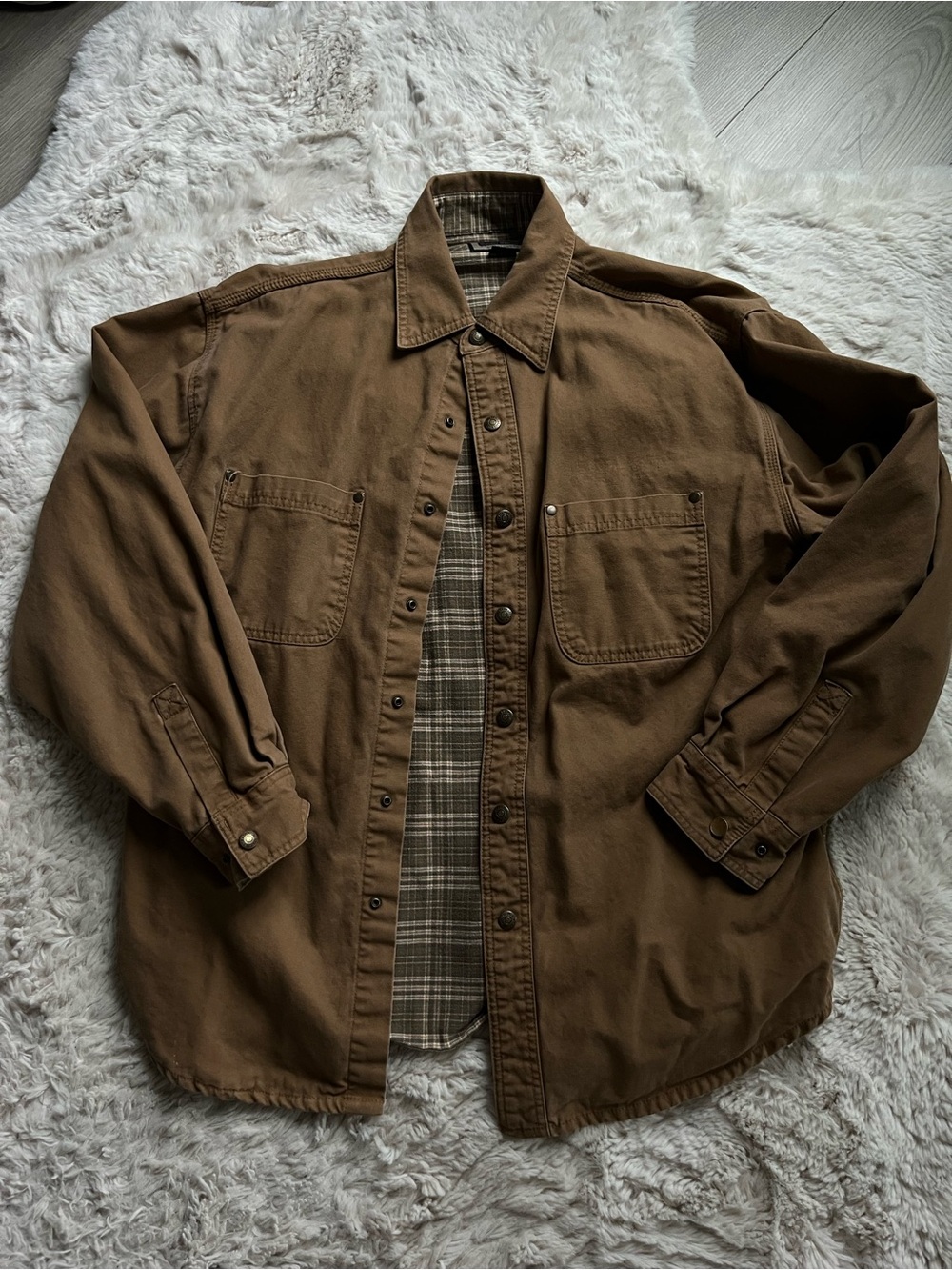 Vintage Canadas Causal Lined Workwear Jacket